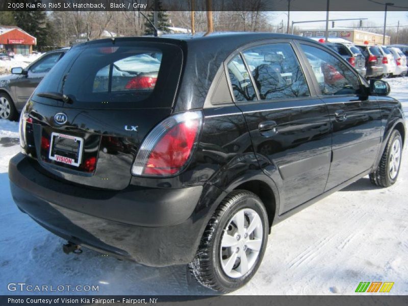  2008 Rio Rio5 LX Hatchback Black