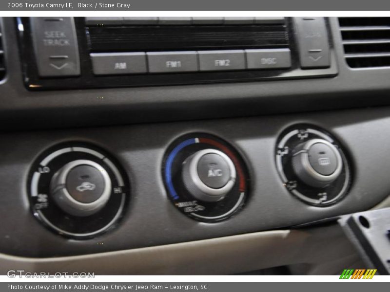 Black / Stone Gray 2006 Toyota Camry LE