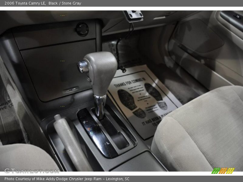 Black / Stone Gray 2006 Toyota Camry LE