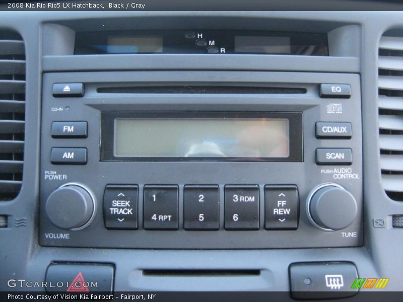 Controls of 2008 Rio Rio5 LX Hatchback