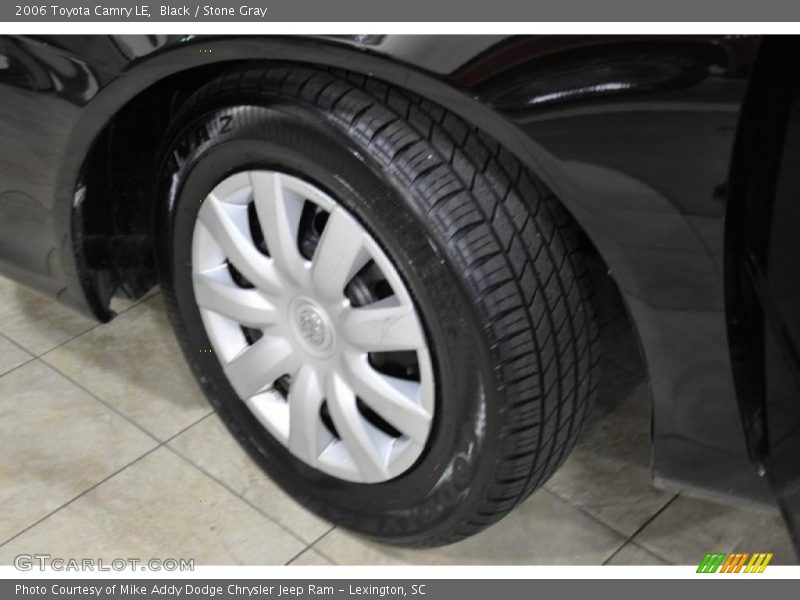 Black / Stone Gray 2006 Toyota Camry LE