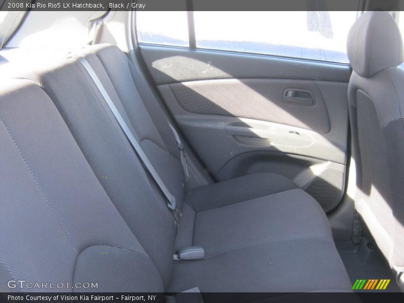 Black / Gray 2008 Kia Rio Rio5 LX Hatchback