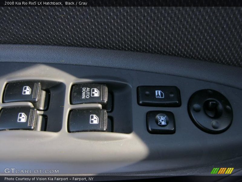 Black / Gray 2008 Kia Rio Rio5 LX Hatchback