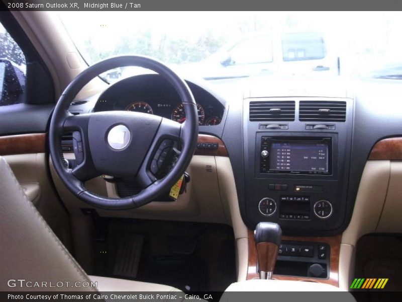 Midnight Blue / Tan 2008 Saturn Outlook XR