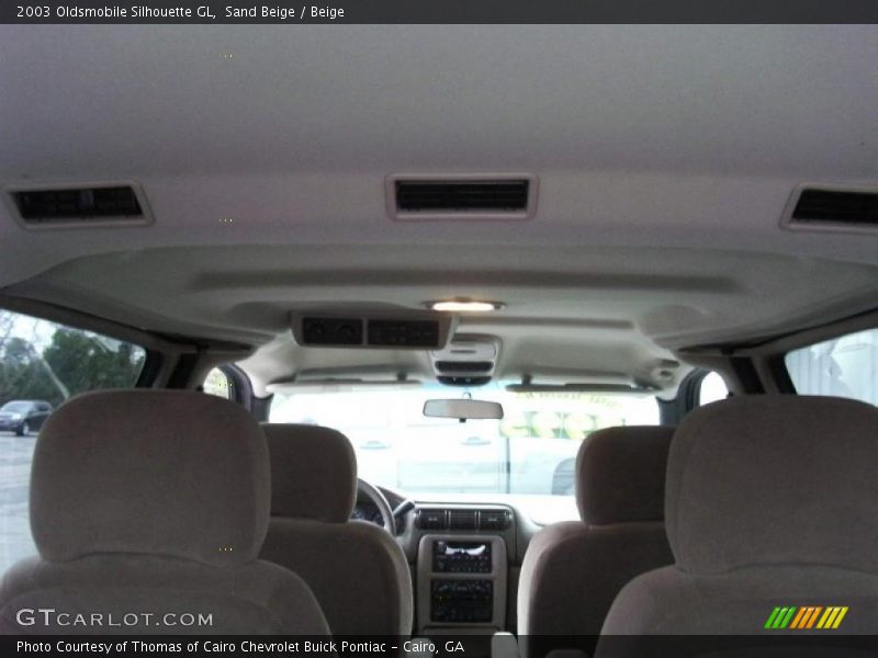 Sand Beige / Beige 2003 Oldsmobile Silhouette GL