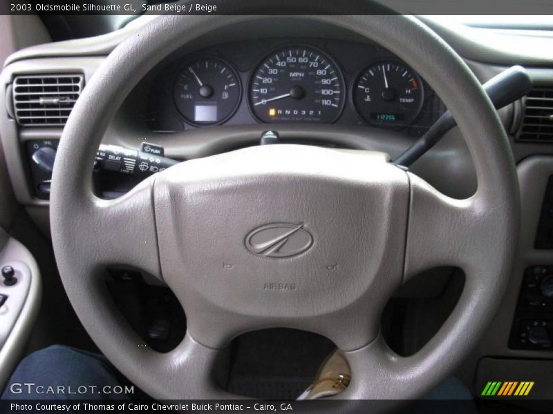  2003 Silhouette GL Steering Wheel