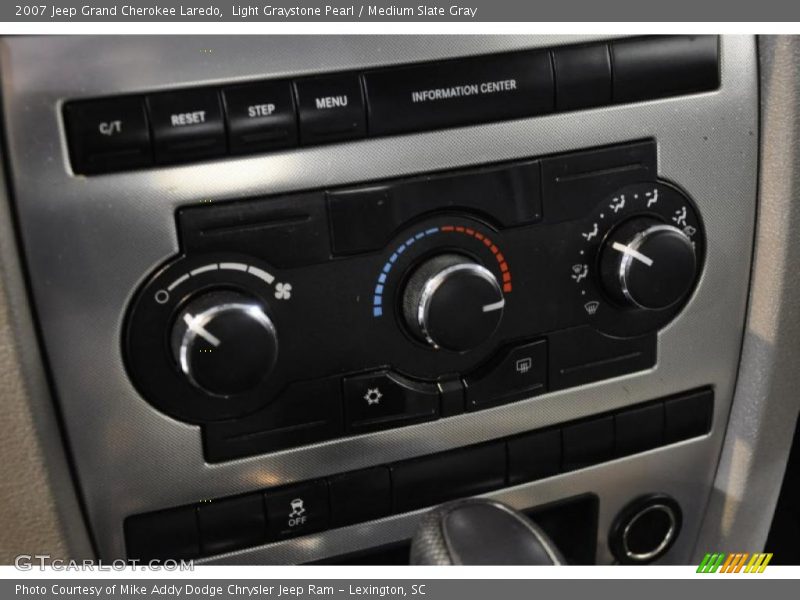 Light Graystone Pearl / Medium Slate Gray 2007 Jeep Grand Cherokee Laredo