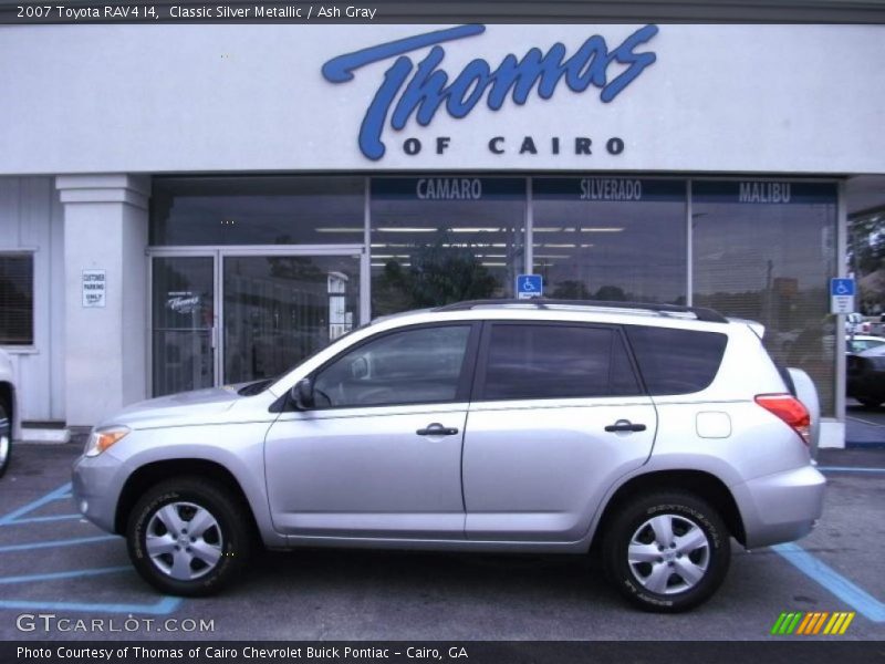 Classic Silver Metallic / Ash Gray 2007 Toyota RAV4 I4