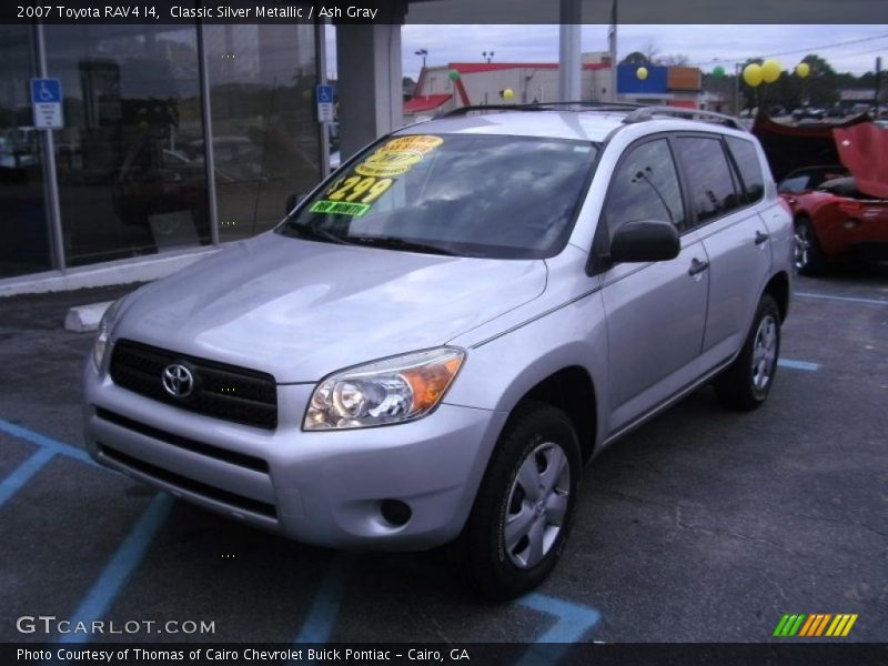 Classic Silver Metallic / Ash Gray 2007 Toyota RAV4 I4