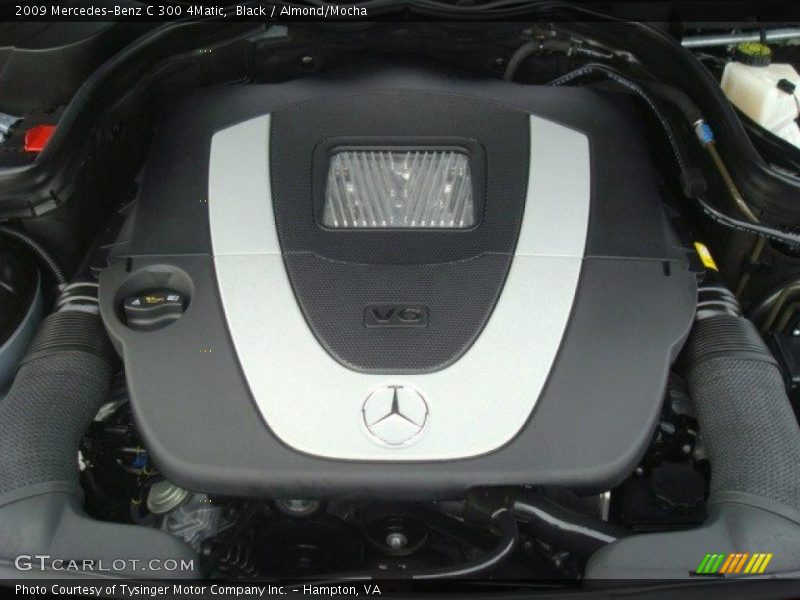 Black / Almond/Mocha 2009 Mercedes-Benz C 300 4Matic