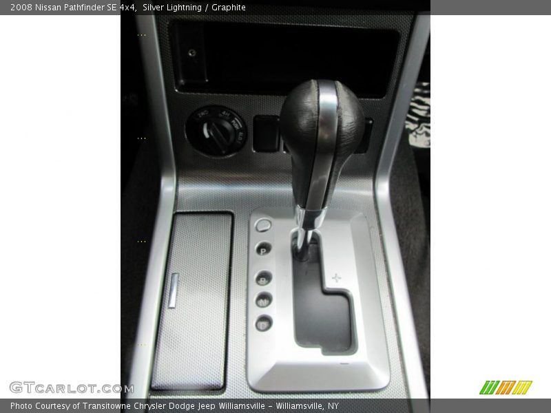 Silver Lightning / Graphite 2008 Nissan Pathfinder SE 4x4