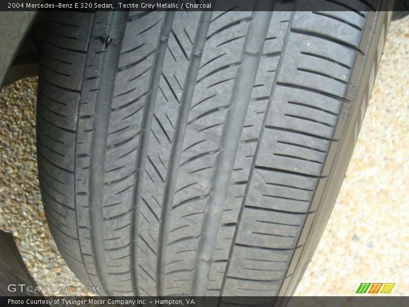 Tectite Grey Metallic / Charcoal 2004 Mercedes-Benz E 320 Sedan