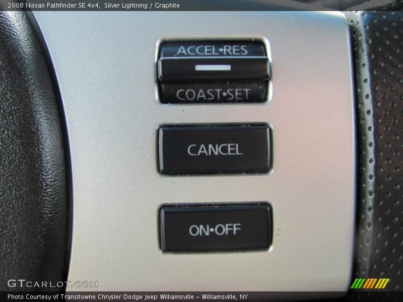 Silver Lightning / Graphite 2008 Nissan Pathfinder SE 4x4