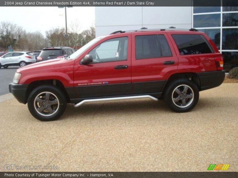  2004 Grand Cherokee Freedom Edition 4x4 Inferno Red Pearl