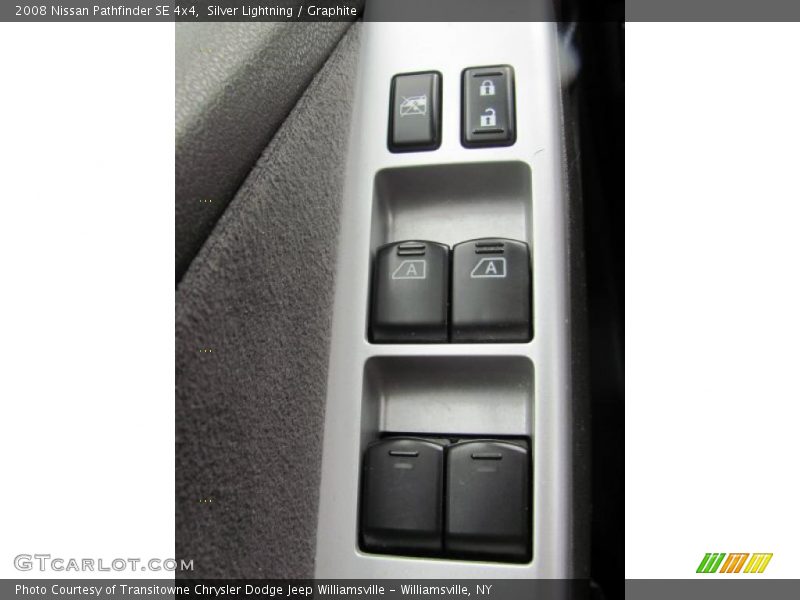 Silver Lightning / Graphite 2008 Nissan Pathfinder SE 4x4