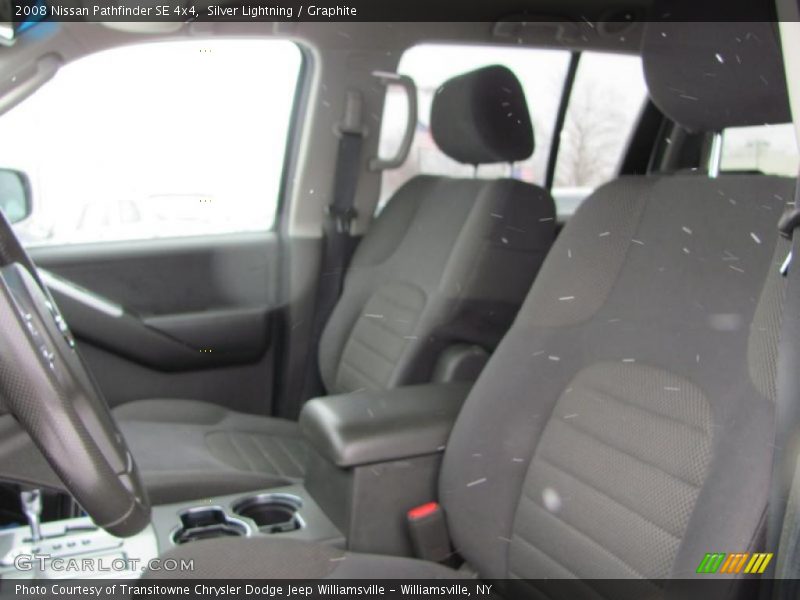 Silver Lightning / Graphite 2008 Nissan Pathfinder SE 4x4