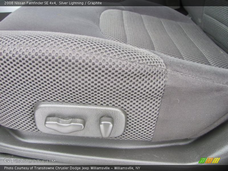 Silver Lightning / Graphite 2008 Nissan Pathfinder SE 4x4