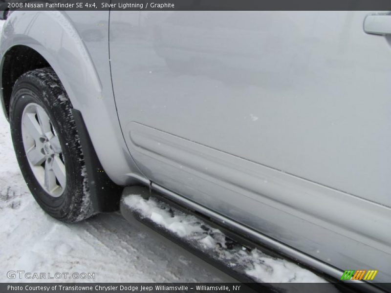 Silver Lightning / Graphite 2008 Nissan Pathfinder SE 4x4