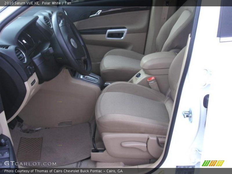 Polar White / Tan 2010 Saturn VUE XE