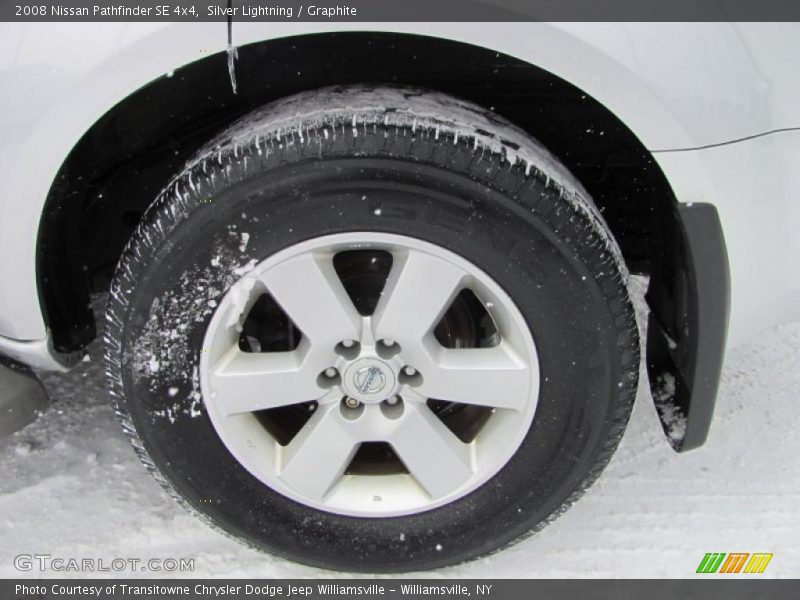 Silver Lightning / Graphite 2008 Nissan Pathfinder SE 4x4