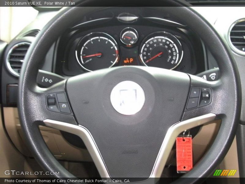 Polar White / Tan 2010 Saturn VUE XE