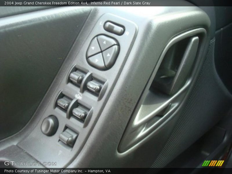 Controls of 2004 Grand Cherokee Freedom Edition 4x4