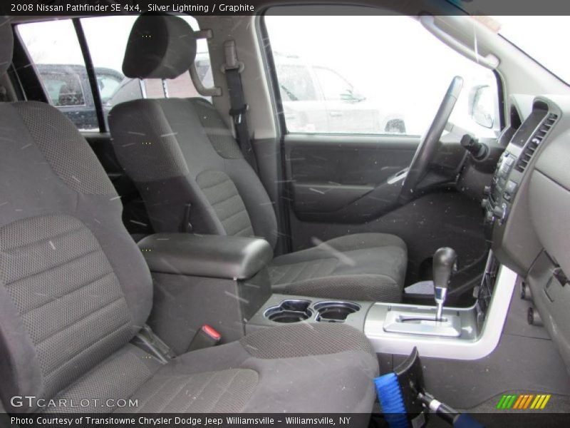 Silver Lightning / Graphite 2008 Nissan Pathfinder SE 4x4