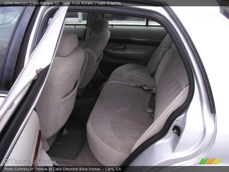 Silver Frost Metallic / Light Graphite 2000 Mercury Grand Marquis GS