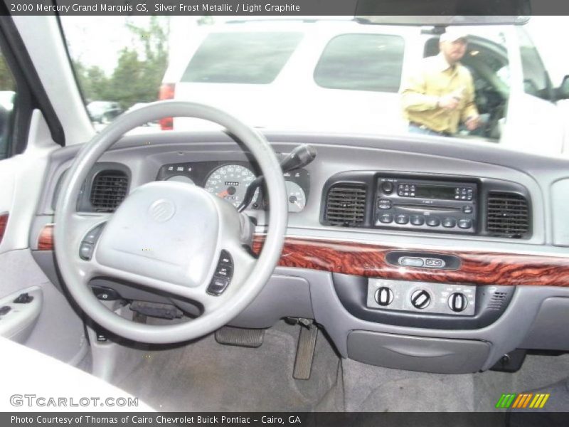 Silver Frost Metallic / Light Graphite 2000 Mercury Grand Marquis GS