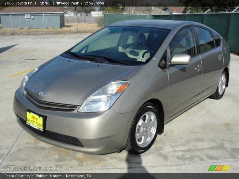 Driftwood Pearl / Ivory/Brown 2005 Toyota Prius Hybrid