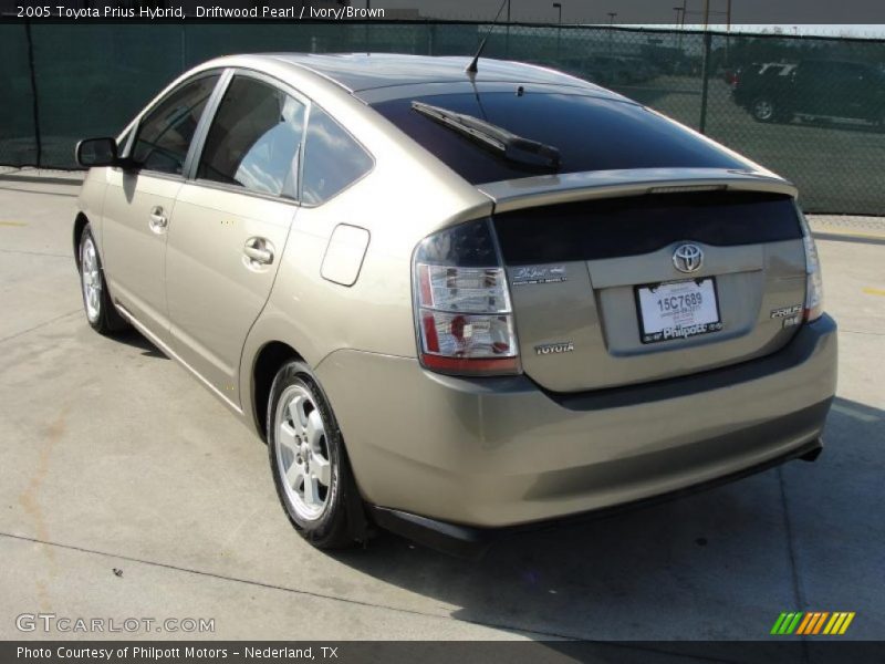 Driftwood Pearl / Ivory/Brown 2005 Toyota Prius Hybrid