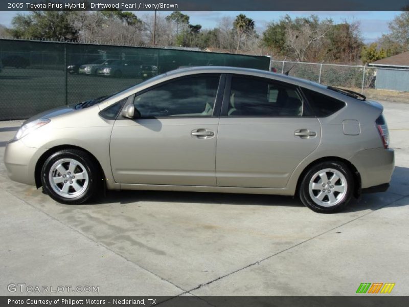 Driftwood Pearl / Ivory/Brown 2005 Toyota Prius Hybrid