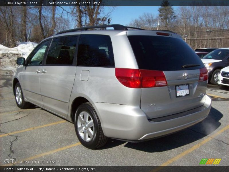 Silver Shadow Pearl / Stone Gray 2004 Toyota Sienna LE
