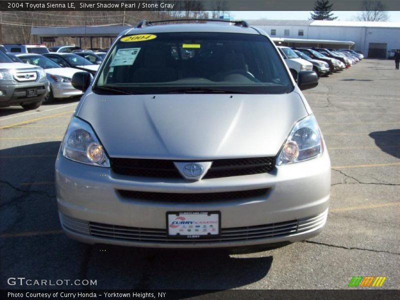 Silver Shadow Pearl / Stone Gray 2004 Toyota Sienna LE