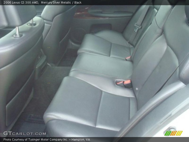 Mercury Silver Metallic / Black 2006 Lexus GS 300 AWD