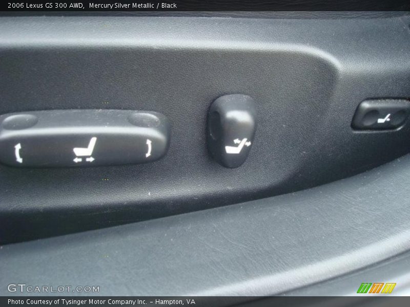 Mercury Silver Metallic / Black 2006 Lexus GS 300 AWD