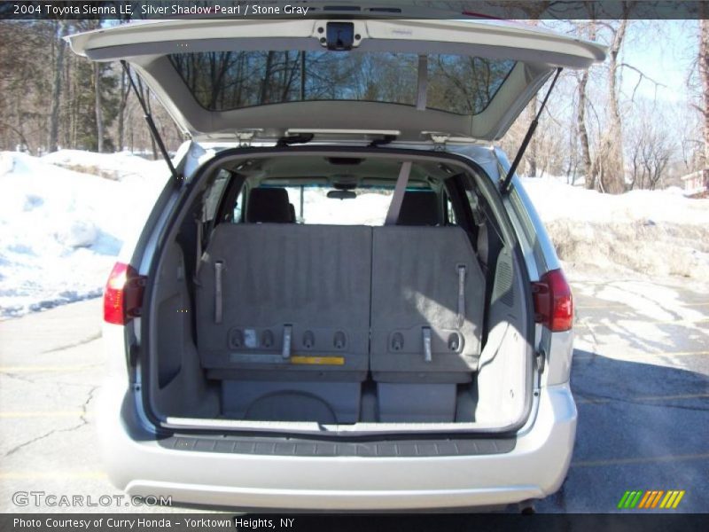 Silver Shadow Pearl / Stone Gray 2004 Toyota Sienna LE