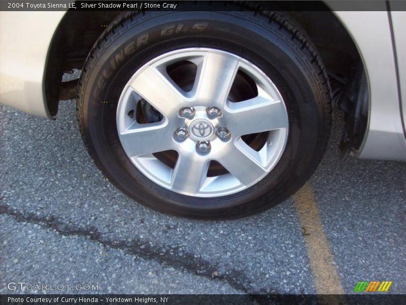 Silver Shadow Pearl / Stone Gray 2004 Toyota Sienna LE