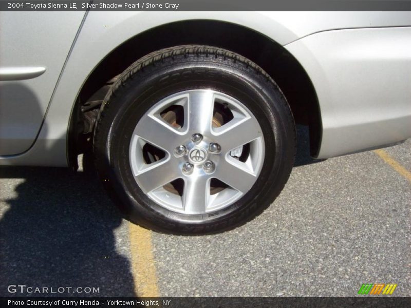 Silver Shadow Pearl / Stone Gray 2004 Toyota Sienna LE