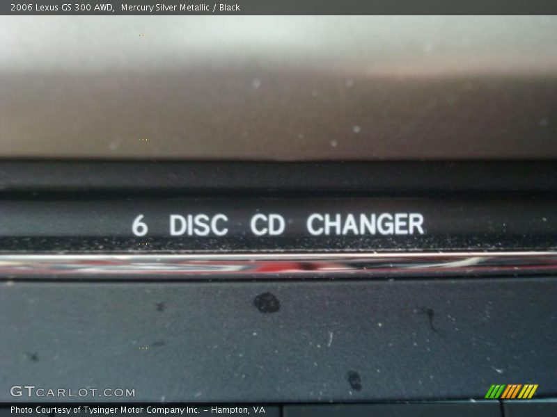 Mercury Silver Metallic / Black 2006 Lexus GS 300 AWD