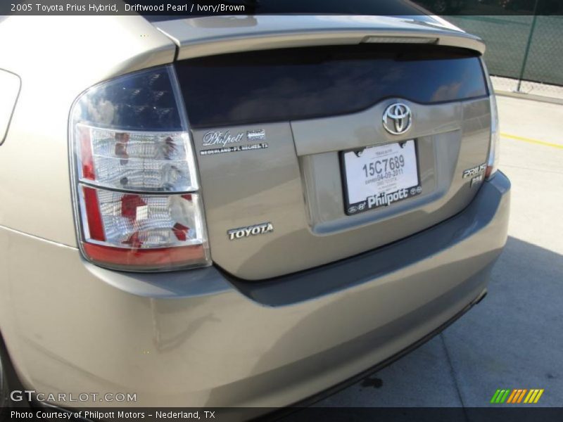 Driftwood Pearl / Ivory/Brown 2005 Toyota Prius Hybrid