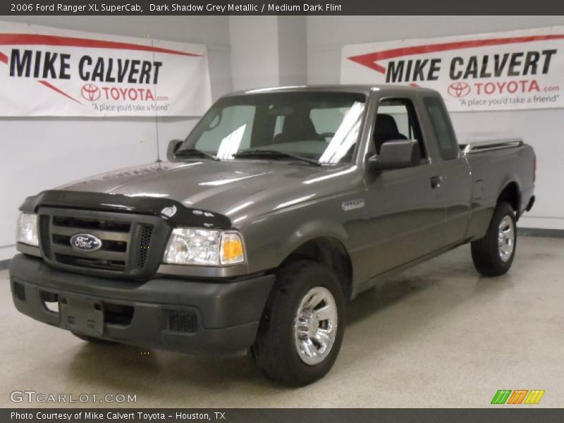 Dark Shadow Grey Metallic / Medium Dark Flint 2006 Ford Ranger XL SuperCab