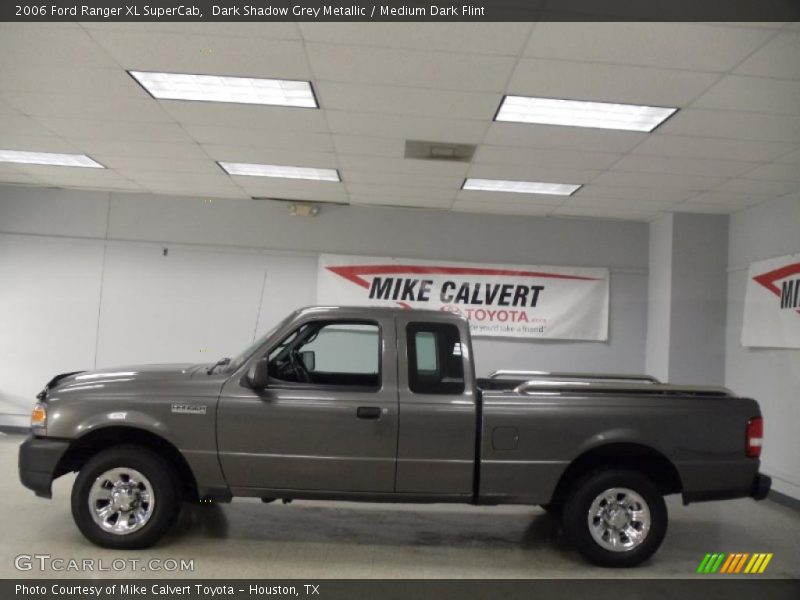 Dark Shadow Grey Metallic / Medium Dark Flint 2006 Ford Ranger XL SuperCab