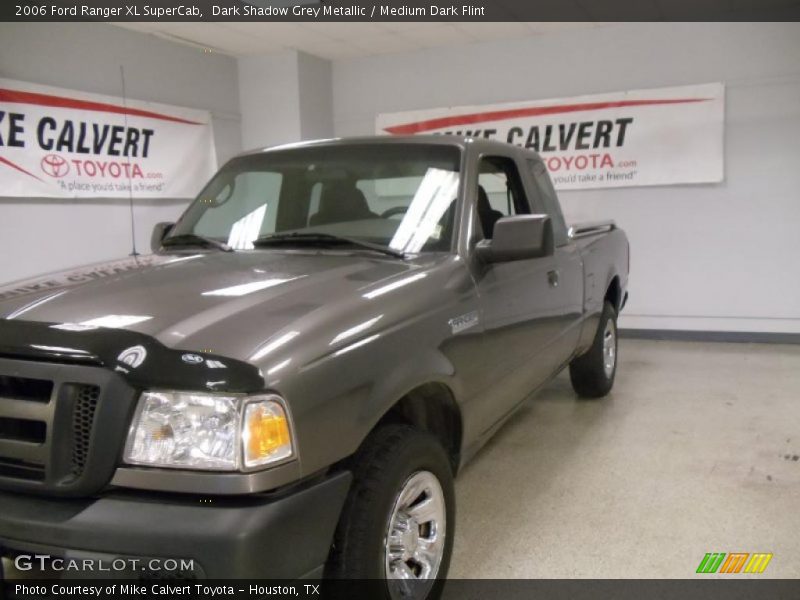 Dark Shadow Grey Metallic / Medium Dark Flint 2006 Ford Ranger XL SuperCab