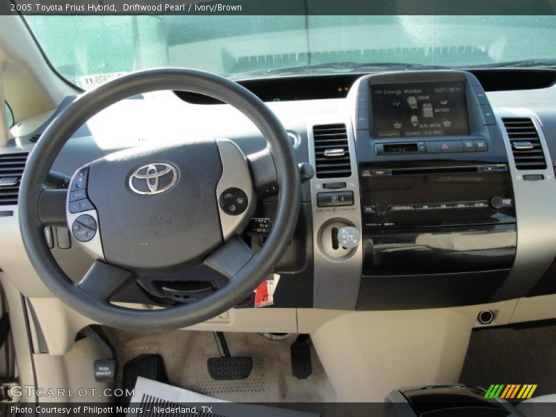 Driftwood Pearl / Ivory/Brown 2005 Toyota Prius Hybrid