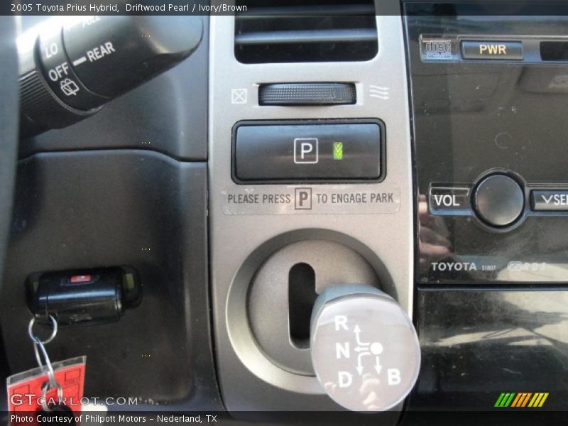 Driftwood Pearl / Ivory/Brown 2005 Toyota Prius Hybrid