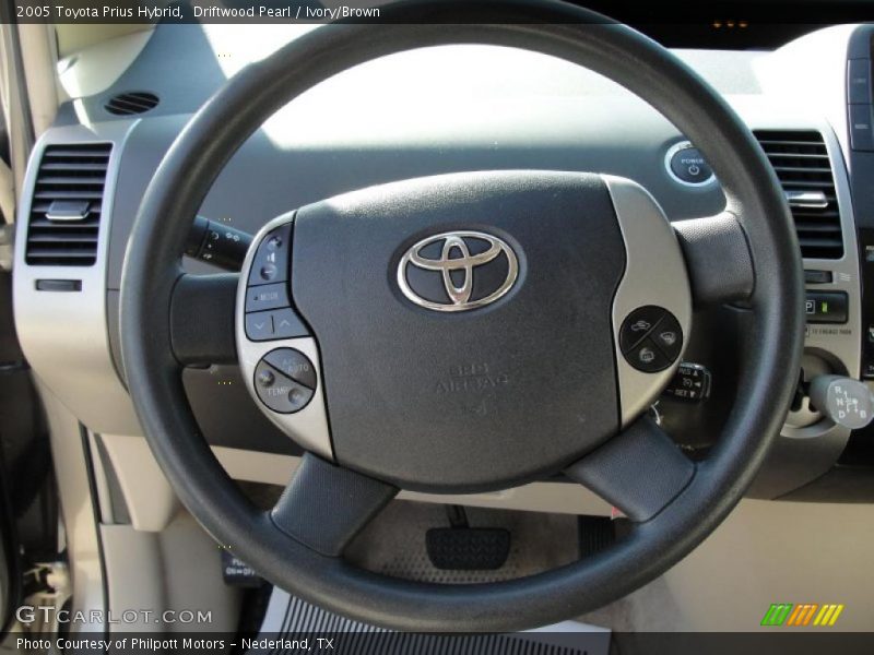 Driftwood Pearl / Ivory/Brown 2005 Toyota Prius Hybrid
