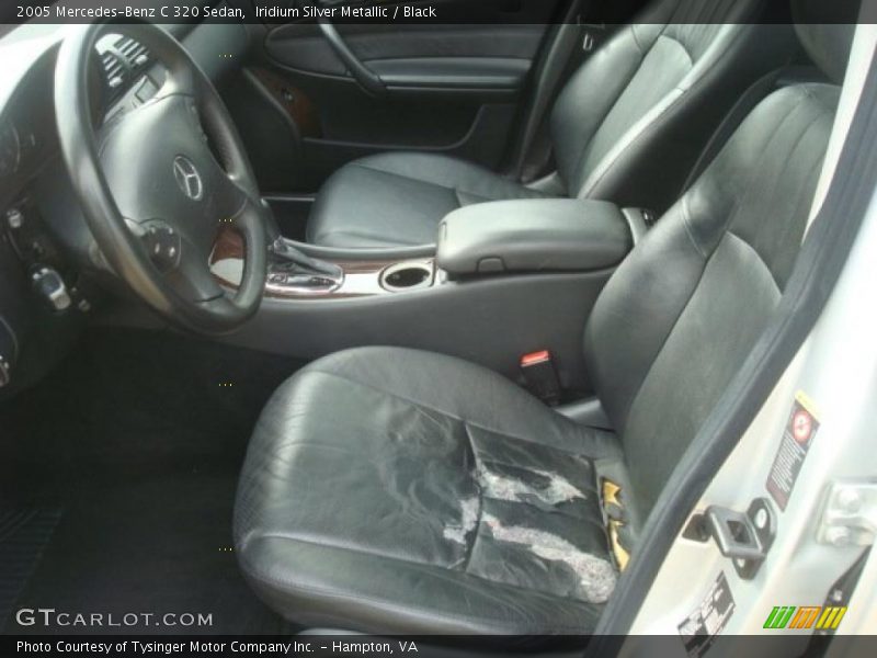  2005 C 320 Sedan Black Interior