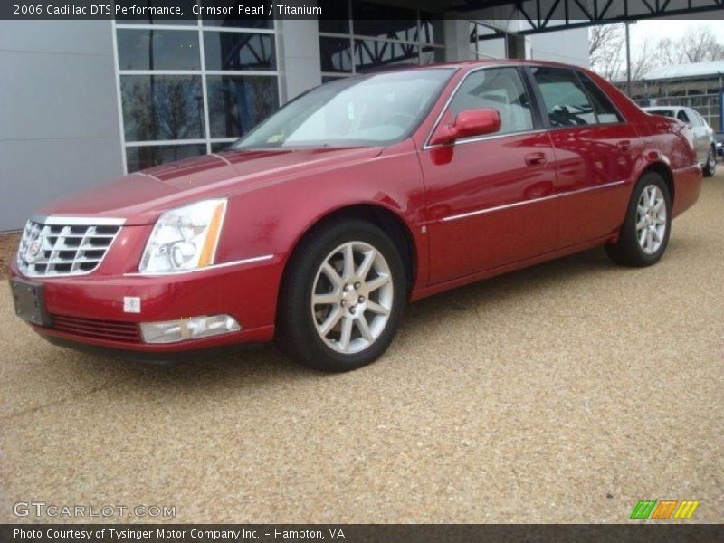 Crimson Pearl / Titanium 2006 Cadillac DTS Performance