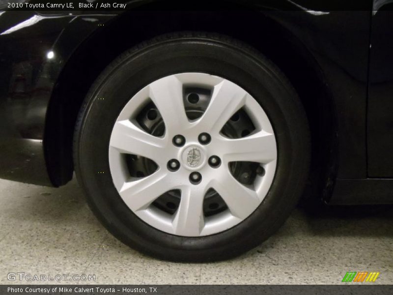 Black / Ash Gray 2010 Toyota Camry LE